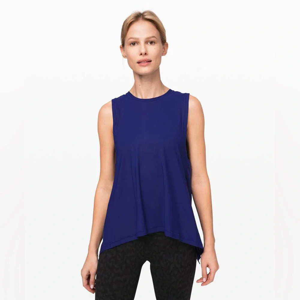 Lululemon In the Open Tank size 4 Larkspur LARK - Picture 3 of 5